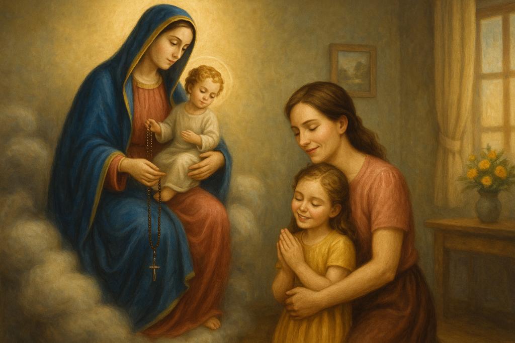 Preghiera alla Madonna del Rosario per la Felicità di Tutte le Mamme